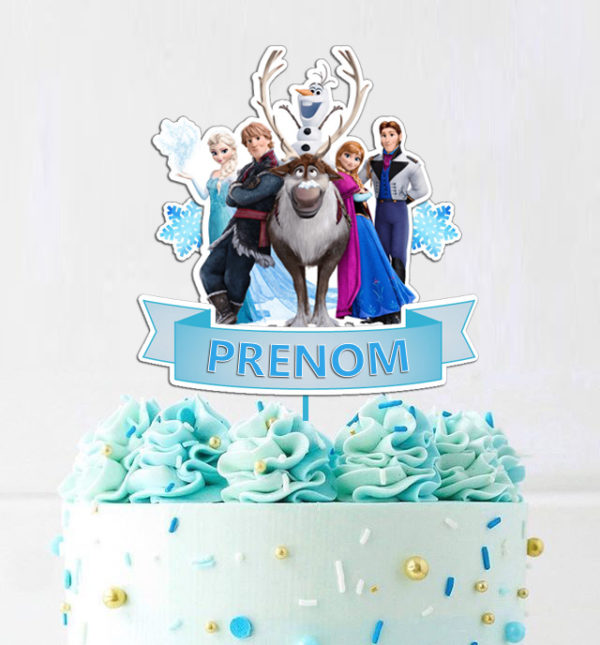 toppers la reine des neiges
