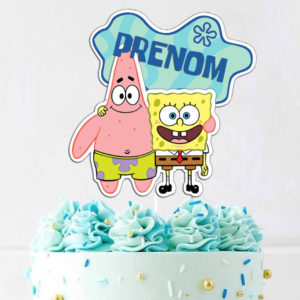 cake toppers bob l'éponge