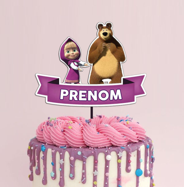 cake toppers micha & macha