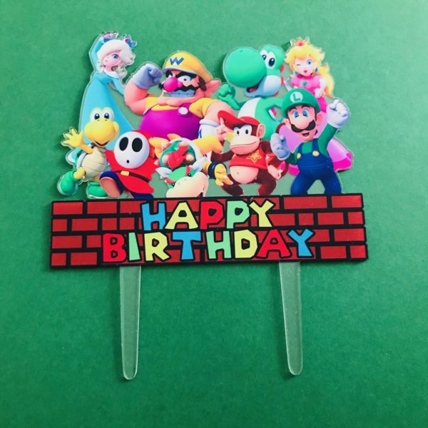 Mario acrylique