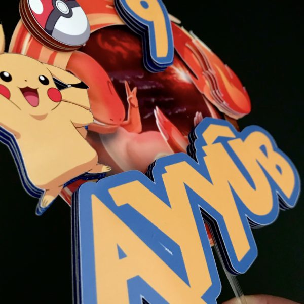 Toppers Prénom et âge 3D – Image 3