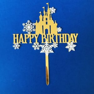 happy birthday topperscake