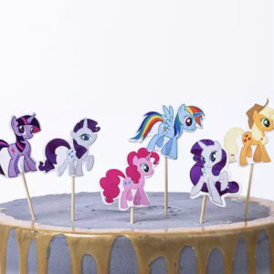 toppers cupcakes my little pony
