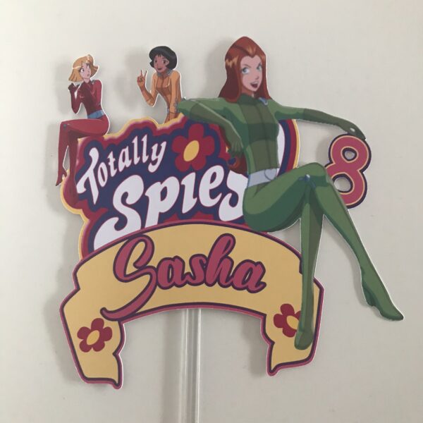 Toppers Totally Spies personnalisé