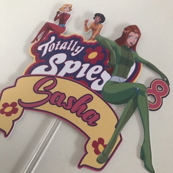 Toppers Totally Spies personnalisé – Image 2