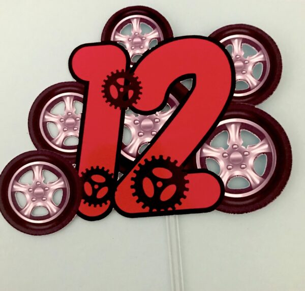 Toppers Moto  personnalisé