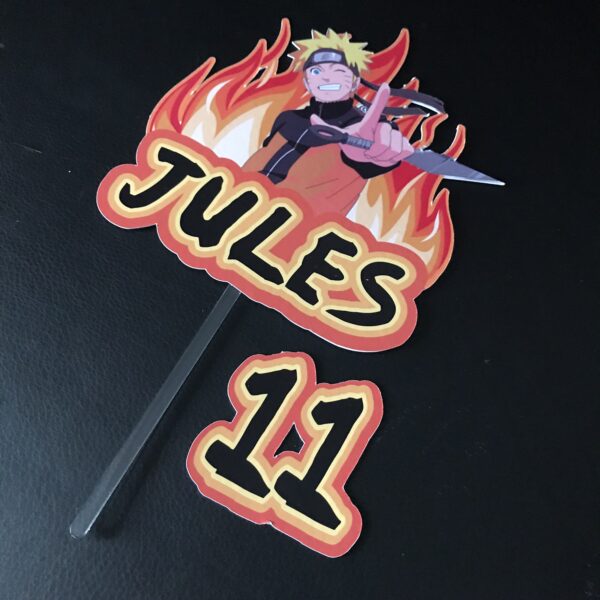 Kit Toppers Naruto personnalisé – Image 2