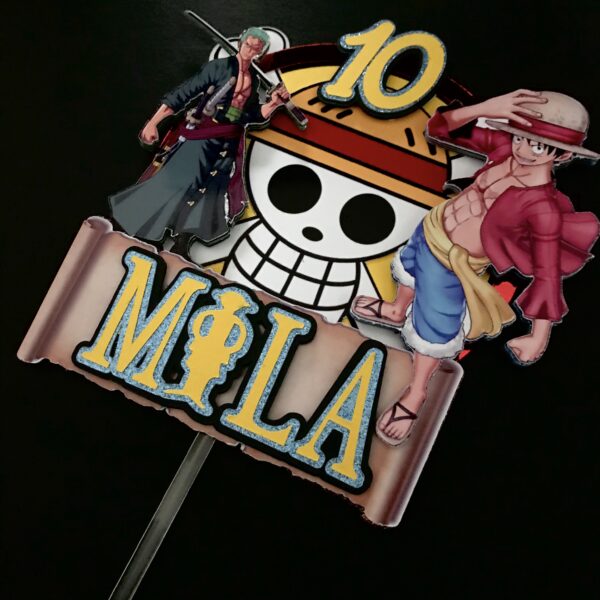 Toppers One Piece 3D personnalisé – Image 2