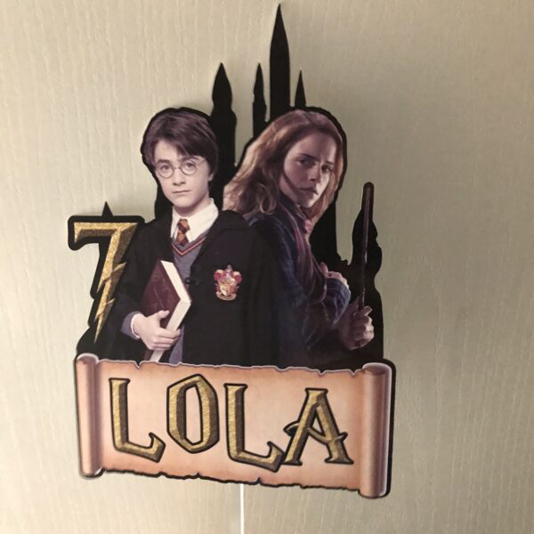 Toppers Harry Potter personnalisé