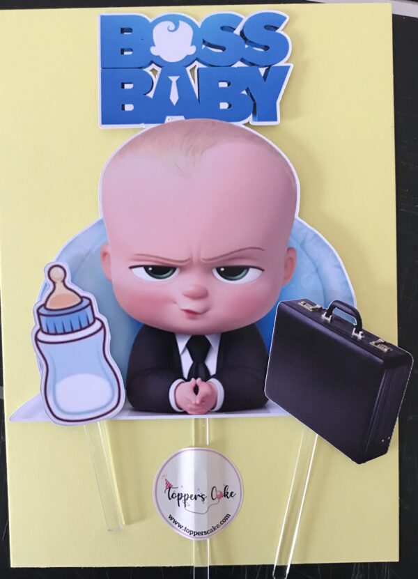Kit Toppers Baby boss personnalisé