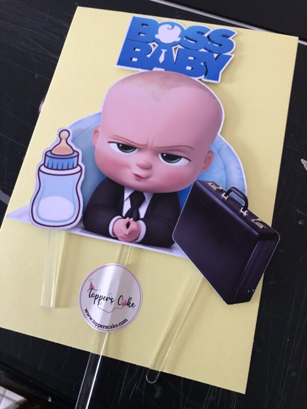 Toppers Baby Boss personnalisé