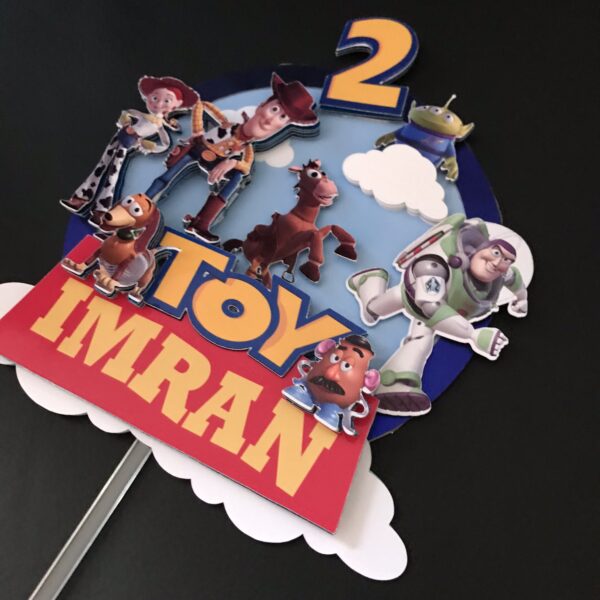 Toppers Toy Story 3D personnalisé – Image 3