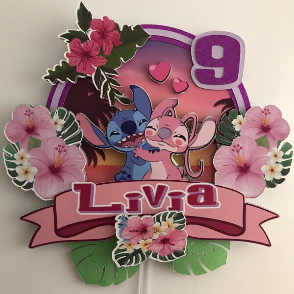 Toppers Stitch 3D personnalisé – Image 3