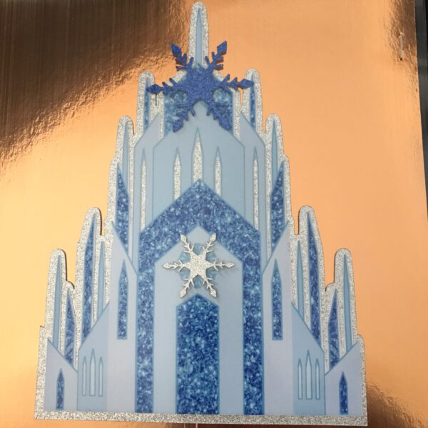Toppers Château Frozen personnalisé