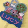 Toppers Peppa Pig Birthday personnalisé – Image 2