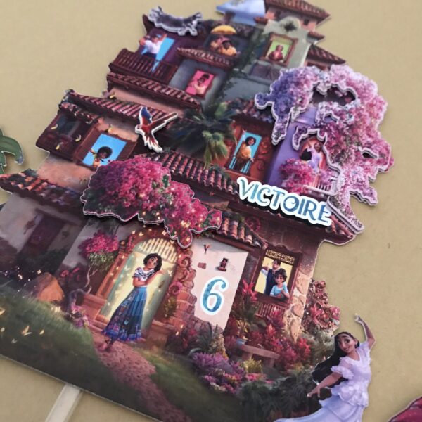 Kit Toppers Maison Encanto Madrigal personnalisé – Image 4