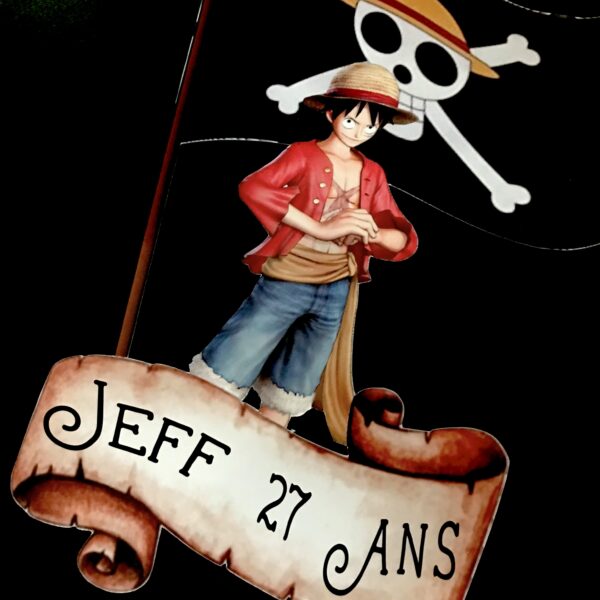 Toppers One Piece personnalisé – Image 3