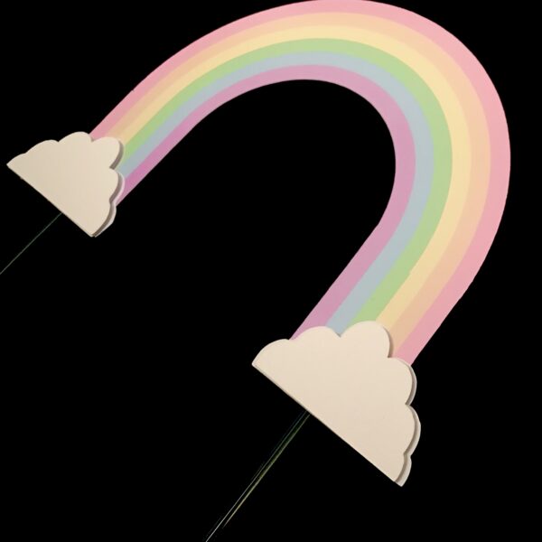 Toppers Arc En Ciel personnalisé – Image 2