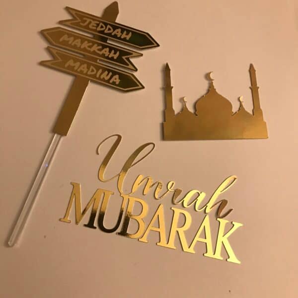 Kit Toppers Hajj ou Omra personnalisé – Image 4