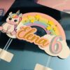 Toppers Licorne 3D personnalisé – Image 4