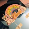Toppers Licorne 3D personnalisé – Image 3