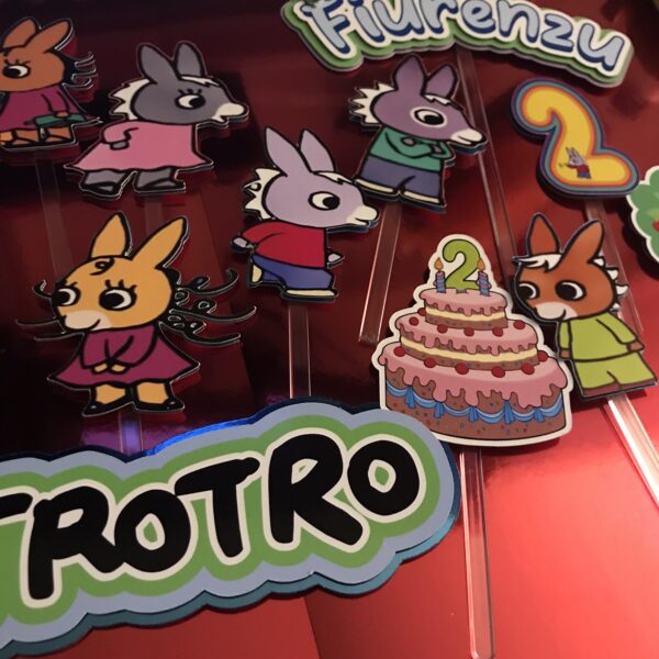 Kit Toppers TROTRO 3D personnalisé – Image 6