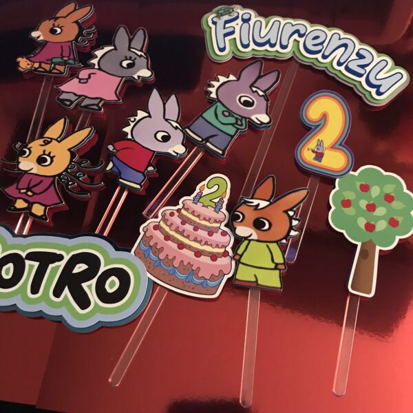 Kit Toppers TROTRO 3D personnalisé – Image 5