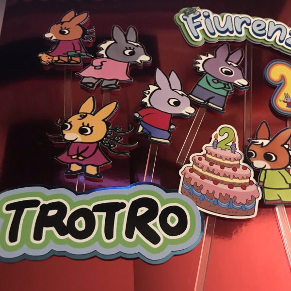 Kit Toppers TROTRO 3D personnalisé – Image 4