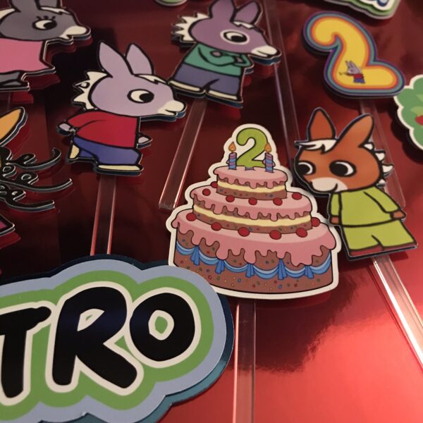 Kit Toppers TROTRO 3D personnalisé – Image 3