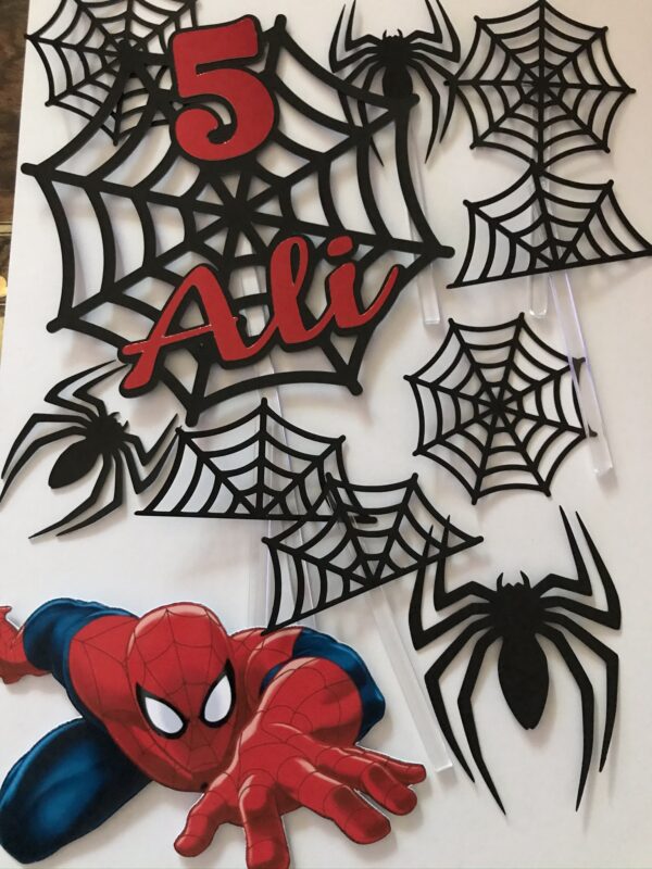 Kit Toppers SPIDERMAN personnalisé