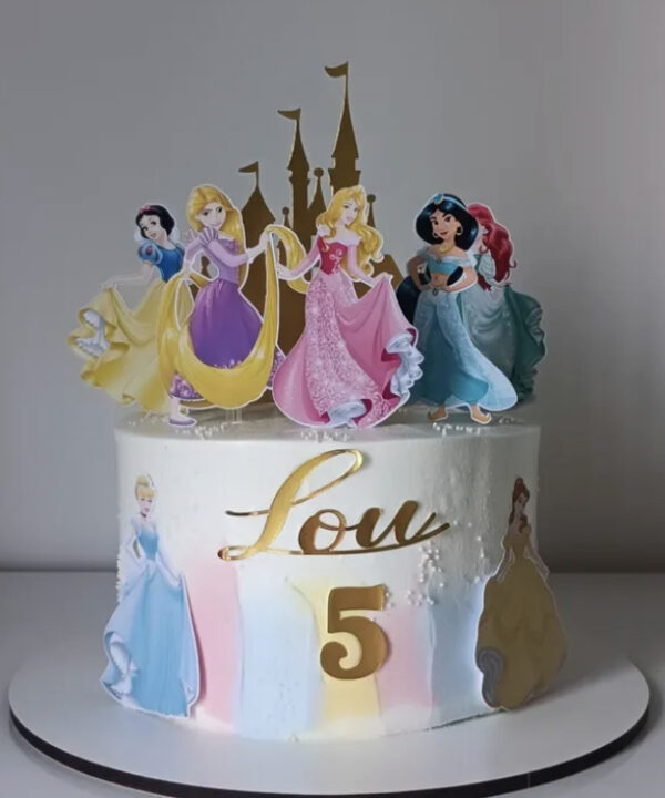 Kit Toppers PRINCESSES personnalisé – Image 2