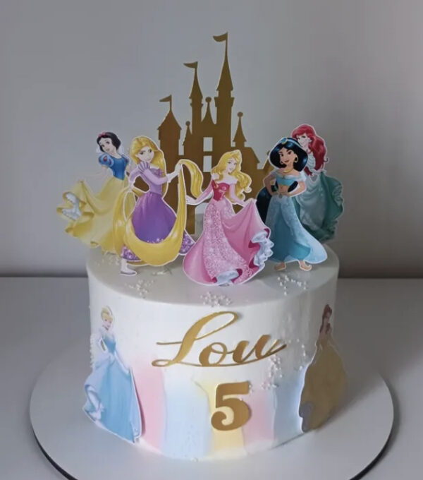 Kit Toppers PRINCESSES personnalisé
