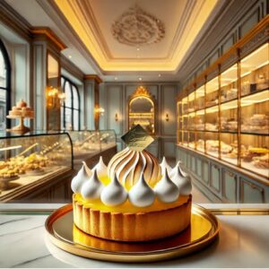 Logos Carton Or Miroir pour patisserie Personnalisés
