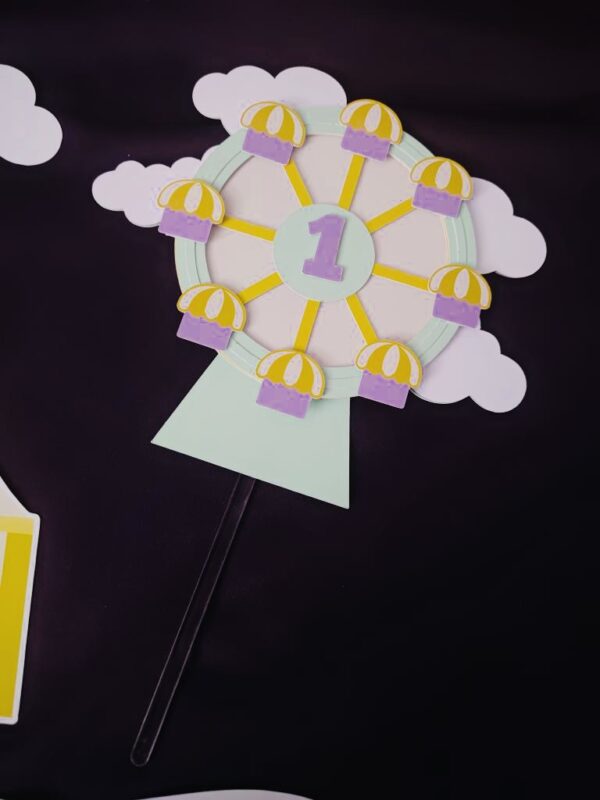 Kit Toppers CIRCUS personnalisé – Image 4