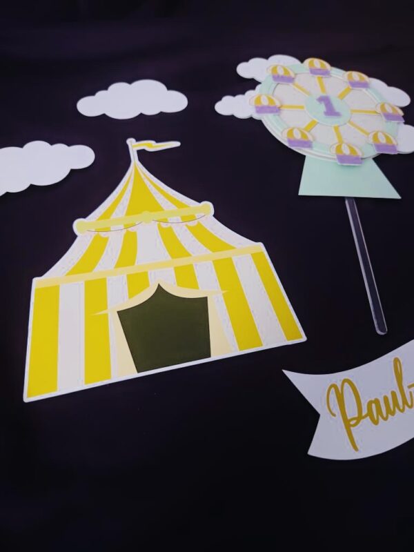 Kit Toppers CIRCUS personnalisé – Image 3