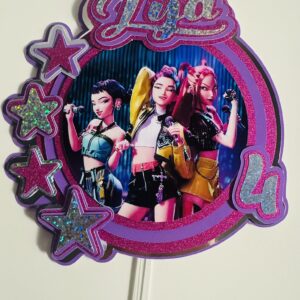 Toppers KPOP 3D personnalisé