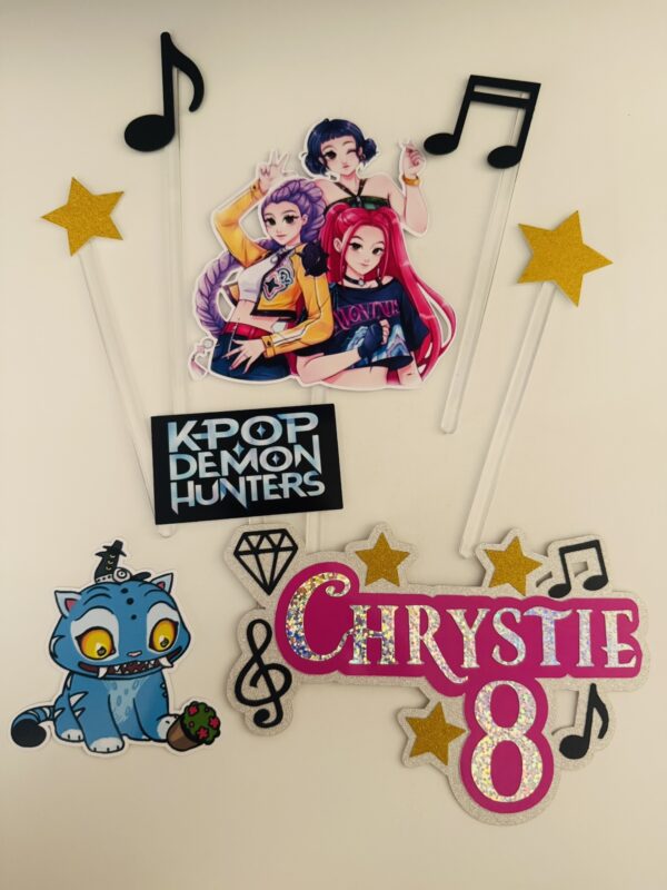 Kit Toppers KPOP personnalisé