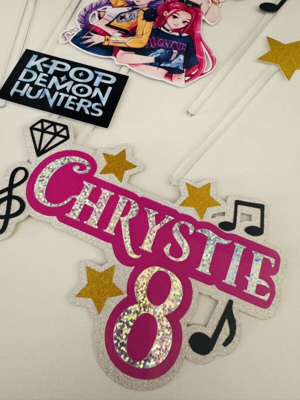 Kit Toppers KPOP personnalisé – Image 3