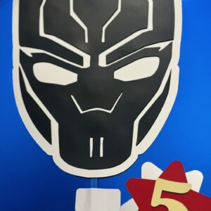 Toppers BLACK PANTHER Personnalisé