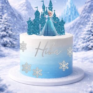 Kit Toppers REINE DES NEIGES personnalisé