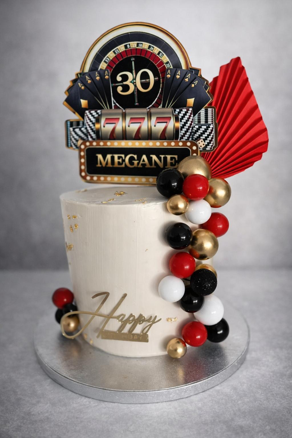 Toppers CASINO 3D personnalisé