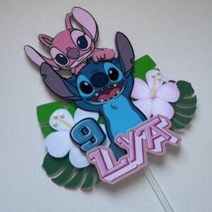 Toppers STITCH 3D personnalisé