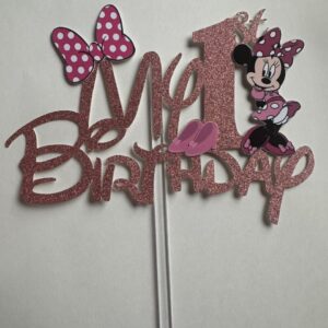 Toppers MINNIE BIRTHDAY personnalisé