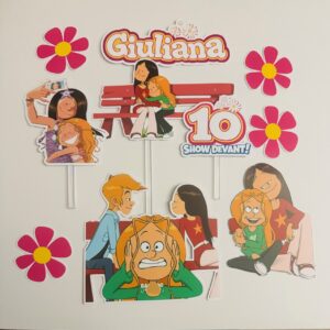 Kit Toppers LES SISTERS personnalisé