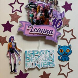 Kit Toppers KPOP Star personnalisé